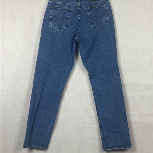 Harley Davidson Jeans Straight Leg Cut Size 10 - Picture 4 of 7